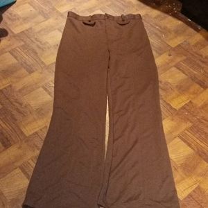 𝅺BROWN slacks size medium/large